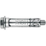 Index ? cheville pour support plein m16 x 125mm ? acier zingu� ? lot de 10 ? pour b�ton arm� et pierre ...