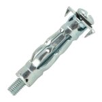 Scell - it ? cheville m�tallique � expansion m5x37 ? acier zingu� pour plaques de pl�tre et parpaing ...