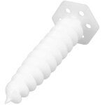 Chevilles pour montage en polystyr�ne avec cl�, vis sans fin kwm 100 (4 pi�ces)