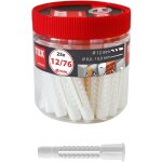 Cheville universelle deco 12x76 mm en bote ronde