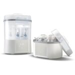 Chicco 2 en 1 strilisateur et sche - biberons blanc