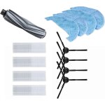 Chiffons de nettoyage + 4 brosses lat�rales + 4 filtres hepa + 1 brosse centrale, pour amibot animal ...