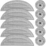 Chiffons de rechange pour aspirateur robot roborock s8 max ultra, lavables et r�utilisables