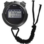 Chronom�tre sportif num�rique �tanche pour coureurs et arbitres - minuteur digital