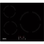 Ciarra - plaque � induction 3 foyers 5600w 9 niveaux de puissance minuterie 99 min verrouillage enfant ...
