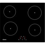 Ciarra ? plaque � induction 6000w 4 foyers avec s�curit� enfants ? minuterie 99 minutes ? dimensions ...