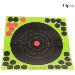 Cibles de tir adh�sives fluorescentes pour armes � feu et carabines