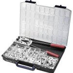 Cimco - 181545 jeu de pinces  sertir 255 pices pour cosses tubulaires 6  50 mm