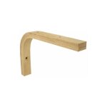 Cime - console �querre multiplis bois lamell� coll� � visser h. 100xl. 150mm.