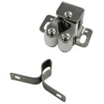 Cime - loqueteau m�canique � rouleau silencieux, pince avec g�che, 32x29x16, 2 pi�ces