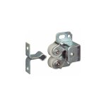 Cime - loqueteau mcanique  rouleau silencieux, pince avec gche, 32x29x16, 2 pices