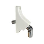 Cime - sortie de caisson pour volet roulant  manivelle, tringle 12 mm, l. 215 mm