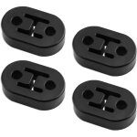 Cintre d'�chappement, 4 pi�ces silent bloc echappement universel support d'�chappement pot support de ...