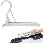 Cintre pliable, �tendoir � v�tements pliable - �tendoir r�glable � 6 trous s�choir � linge portable, ...