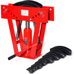 Cintreuse de tubes hydraulique, 16 tonnes, 8 matrices pour tubes de 1 / 2' � 3' - mophorn