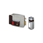 Cisa - serrure a lectrique droite 11731 serrure a lectrique pour portail 80 mm