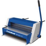 Cisaille guillotine manuelle d'tabli largeur du travail 650 mm paisseur jusque 1, 25 mm bute 500 mm ...