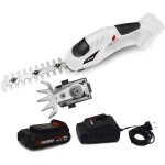 Cisaille de jardin portative - sculpteur de haies 2 en 1 - 20v - xperformer xpcsth20li - batterie 2ah ...