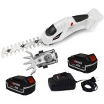 Cisaille de jardin portative - sculpteur de haies 2 en 1 - 20v - xperformer xpcsth20li - 2 batteries ...
