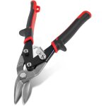 Cisaille � m�taux 257 mm - cisaille droite - acier au chrome vanadium - coupe aviation - pour t�le, aluminium, ...