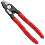 Knipex - 95 41 165 coupe - câbles gainées en plastique brunie 165 mm Knipex - 95 41 165 coupe - câbles gainées en plastique brunie 165 mm