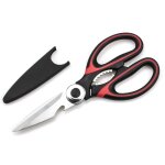 Ciseaux cuisine, ciseaux cuisine robustes, professionnel acier inoxydable ciseaux, multiusage ciseaux ...