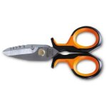 Ciseaux pour �lectriciens beta 1128bsx avec des lames � marches 011280061