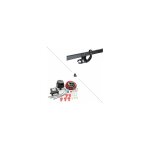Attelage renault megane 3 break (05 / 09 - 06 / 16) col de cygne + faisceau universel 7 broches + boitier ...