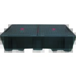 Clas - bac r�tention 1100l pour 2 x ibc - hu 0260 equipements