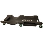 Clas - chariot de visite m�canicien baquet 6 roues 100kg - eg 0106 equipements