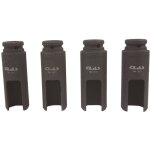 Clas - coffret 4 douilles 1 / 2' 6 pans cr - mo dmonte ttes injecteurs diesel - om 0071 equipements ...