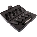 Clas - coffret 5 douilles choc helico�dales �crous endommages �17 - �27mm cr - mo - om 0608 - om 0608 ...