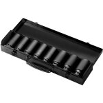 Clas - coffret 8 douilles choc 6 pans longues 26 - 38mm 3 / 4' cr - mo - os 3430 equipements