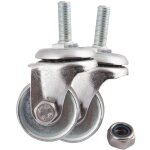 Clas - paire de roues pivotantes �40x16mm pour cric rouleur oh 5309 - sa 5412 equipements