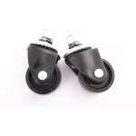 Clas - paire de roues pivotantes 60x30mm pour cric rouleur oh 6014, oh 6015 - sa 6019 equipements