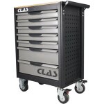 Clas - servante d'atelier 7 tiroirs 400kg l. 688 x l. 459 x h. 1035mm (sans outils) - eg 0087 equipements ...