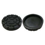 Clas - tampon caoutchouc rond �130x10mm pour pont �l�vateur ravaglioni, siro, space - eg 1148 equipements ...