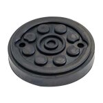 Clas - tampon caoutchouc rond avec enfort plaque mtallique 120x22mm pour pont lvateur maha - eg 1151 ...