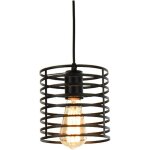 Clairage industriel flodoor plafonnier fer art m�tal loft cage lampe suspendue, abat - jour encastr� ...