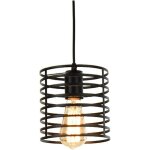 Clairage industriel flodoor plafonnier fer art mtal loft cage lampe suspendue, abat - jour encastr ...