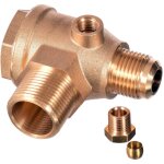 Clapet anti - retour 3 / 4'z x 1 / 2'z ? r�sistance 20 bars ? viton� pour haute temp�rature jusqu'� 230 ...