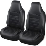 Classique housses de si�ge de voiture avant simili - cuir universelle housse de sieges auto couvre siege ...