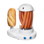 Machine  hot dog et cuiseur  oeufs clatronic hdm 3420 ekn blanc
