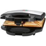 St 3628 grille - pain appareil à sandwich croque - monsieur 750w noir / gris - clatronic St 3628 grille - pain appareil à sandwich croque - monsieur 750w noir / gris - clatronic