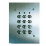 Clavier a code filaire su2eabtmg avec plastron inox digicode portail. .