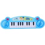 Clavier �lectronique 12 touches pour enfants, piano jouet musical bleu - instrument d'�veil musical d�s ...