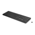 Clavier sans fil hp 230 - noir - azerty