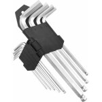 Cl� allen, jeu de cl�s allen 9 pi�ces cl�s m�les � t�te sph�rique hexagonale cl� avec support de rangement ...