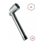 Cyclingcolors - clé à bougie universelle 21mm + 13mm moteur 2 et 4 temps tondeuse tracteur motoculteur ... Cyclingcolors - clé à bougie universelle 21mm + 13mm moteur 2 et 4 temps tondeuse tracteur motoculteur ...
