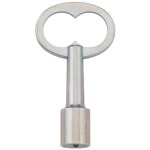 Cl� carr� femelle 10mm acier - robert couillet 54. 410